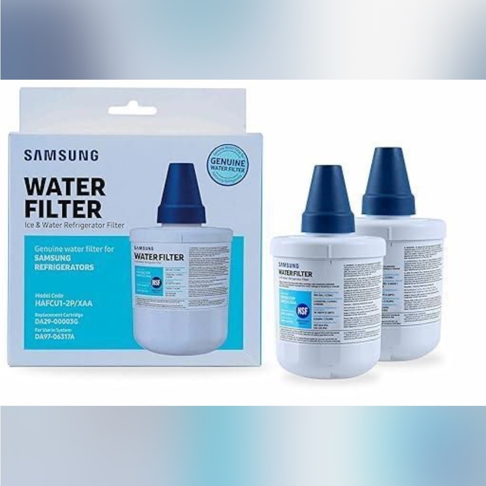Samsung Refrigerator Water Filter with Blue Cap